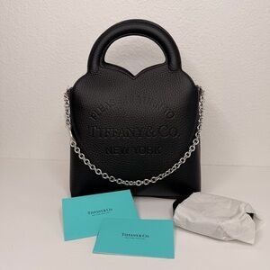 Tiffany & Co. Black Heart Satchel